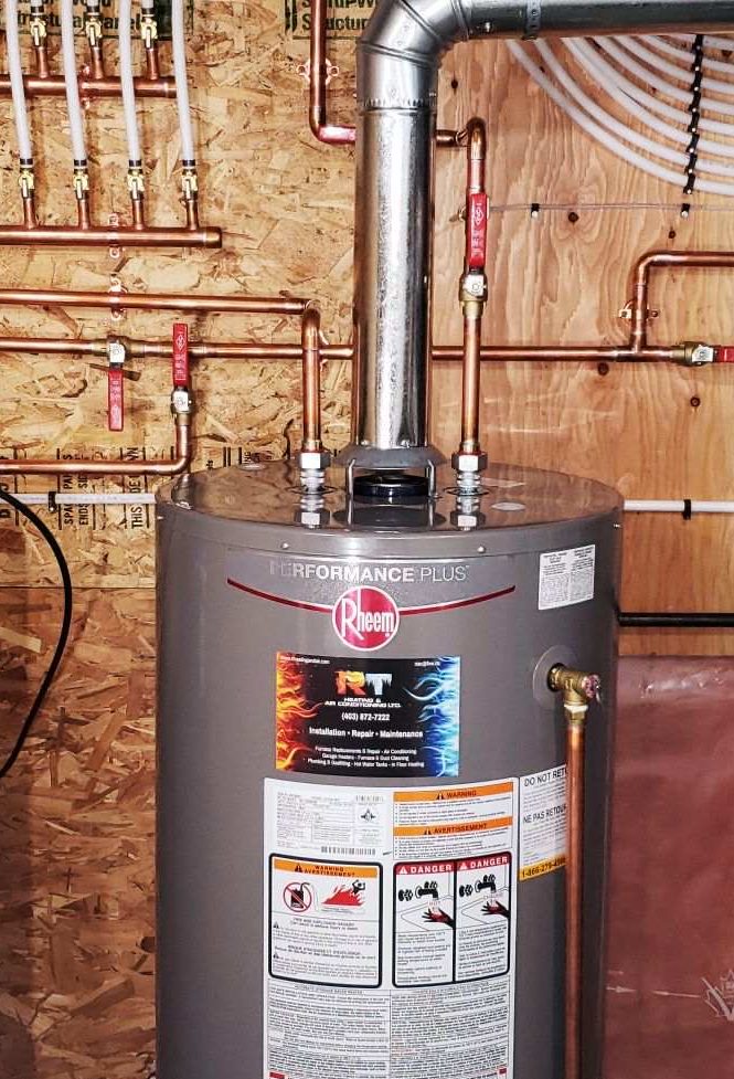 Hot Water Rt Heating Air Conditioning, Basement Cold Main Floor Hot Tub Water Heater